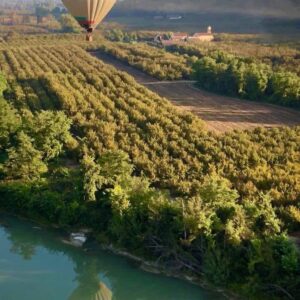 Vacanza in mongolfiera in Piemonte