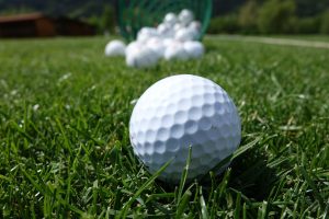 dimples on a golf ball